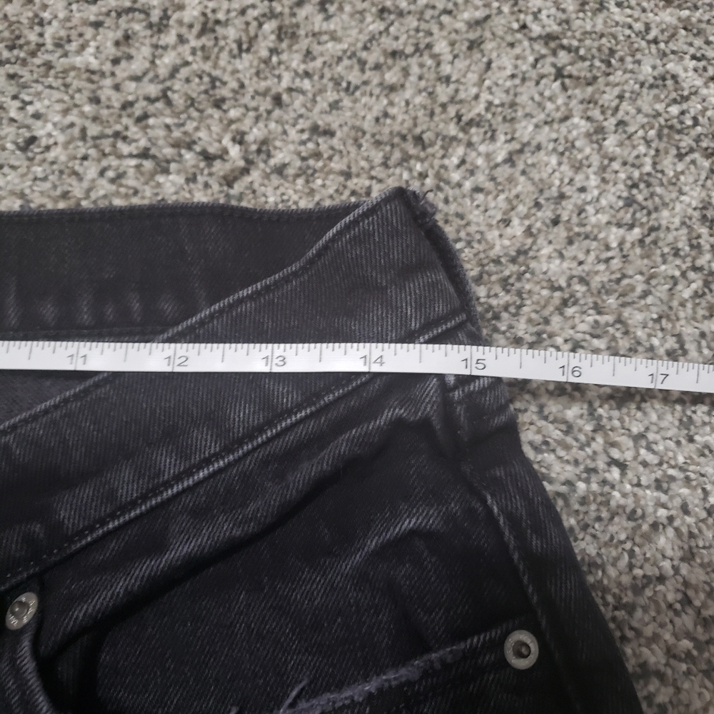 A&F High Rise Jeans with Criss Cross Waistband - Picture 11 of 13